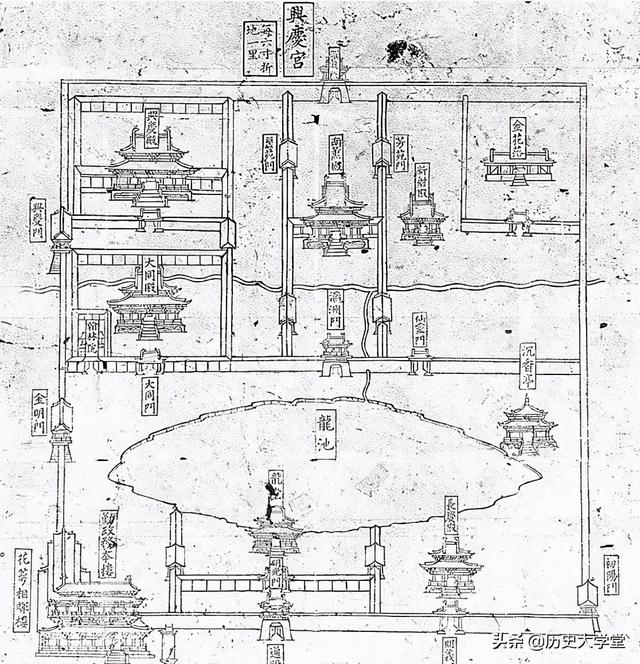 唐朝皇宫在哪里，唐朝皇宫架构（唐朝皇帝大多把大明宫和太极宫作为皇宫）
