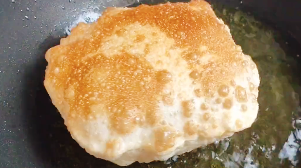 图片[5]-【泡泡饼】做法步骤图 15分钟搞定 柔软筋道鼓大泡-起舞食谱网