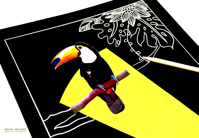 如何自制刮画纸，如何自制刮画纸（思维创想画--和我一起探寻森林的秘密）