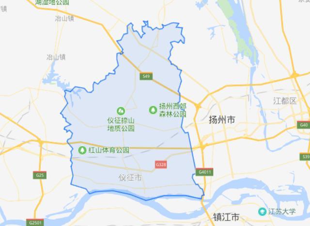 江苏省一县级市，人口超50万，与安徽省接壤！