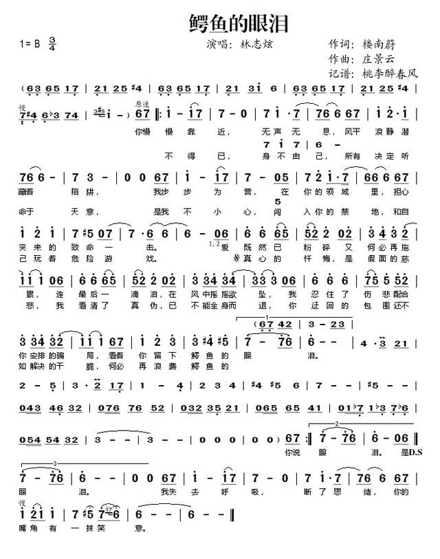 经典老歌简谱大全，经典简谱40首（中国台湾男歌手林志炫经典歌曲简谱精选大全分享）