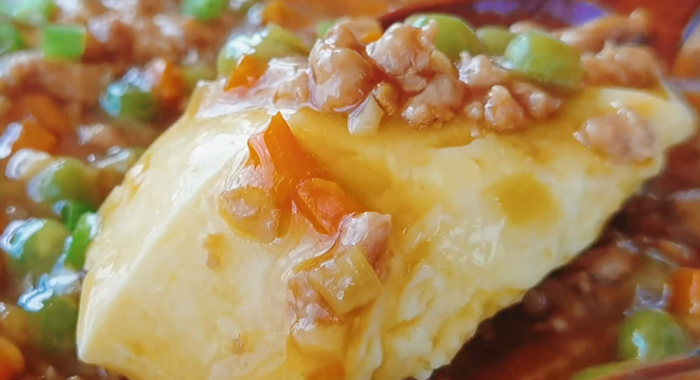 【肉末鸡蛋羹】做法步骤图 出锅嫩滑爽口 孩子多吃身体棒-起舞食谱网