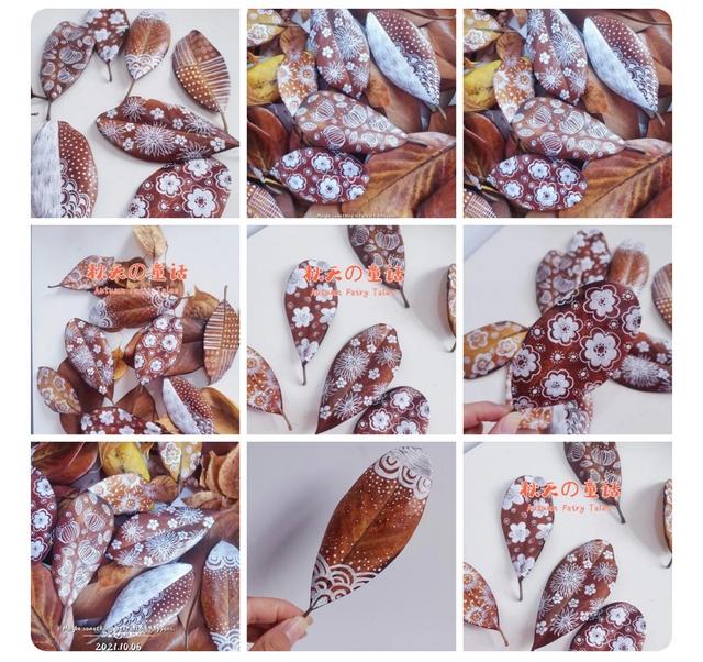 用树叶贴画的方法与步骤，怎样用树叶贴画（不花一分钱的早教课）