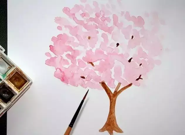 简单画樱花画法，樱花那么美，你想画吗
