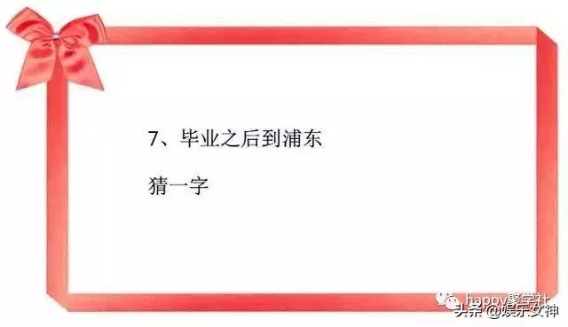  白头偕老打一字谜，1001猜字谜打一字