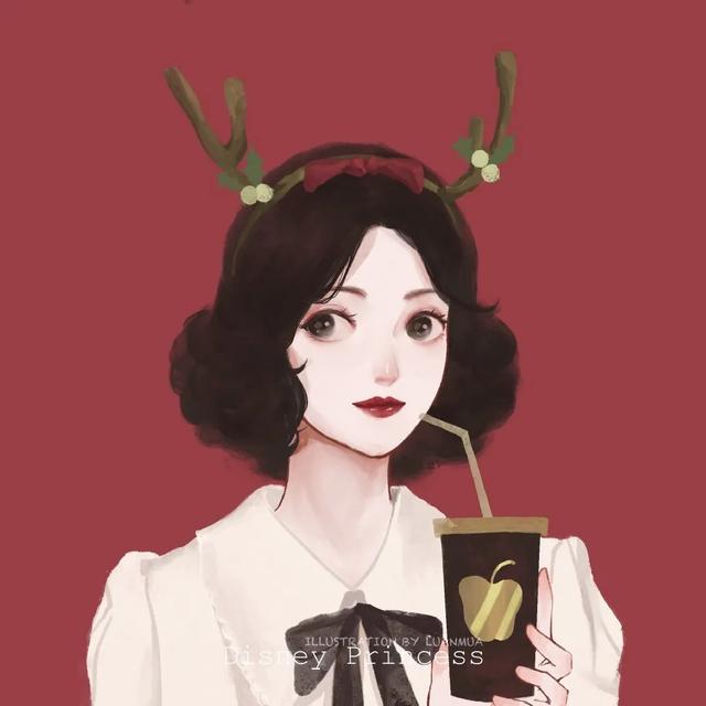 好看的微信女生头像，好看的微信头像女 沙雕可爱卡通闺蜜头像（简笔画短发）