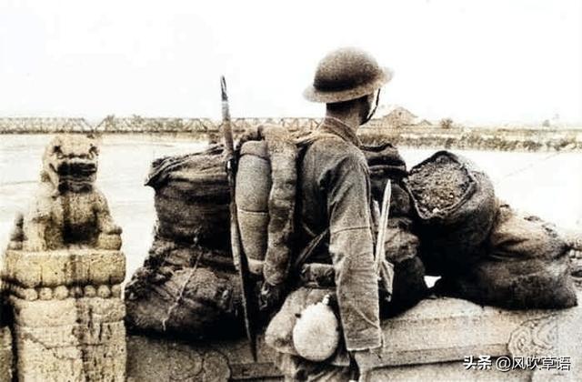 卢沟桥图片全景，卢沟桥图片（“七七”事变后日本人拍摄的卢沟桥和宛平城）