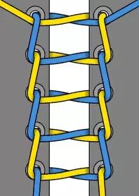 花式系鞋带教程，运动鞋简单的花式系鞋带方法（几十种鞋带花式系法）