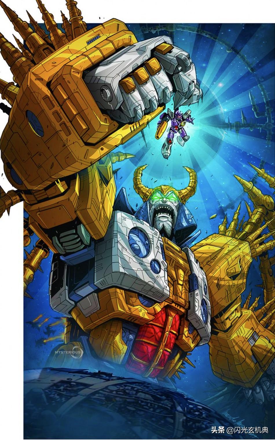 变形金刚故事世界宇宙观中的吞噬者宇宙大帝