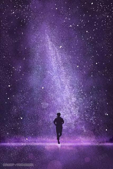壁纸/星空/紫色/意境/，紫色唯美星空壁纸（YTR紫色星空梦幻壁纸图片）