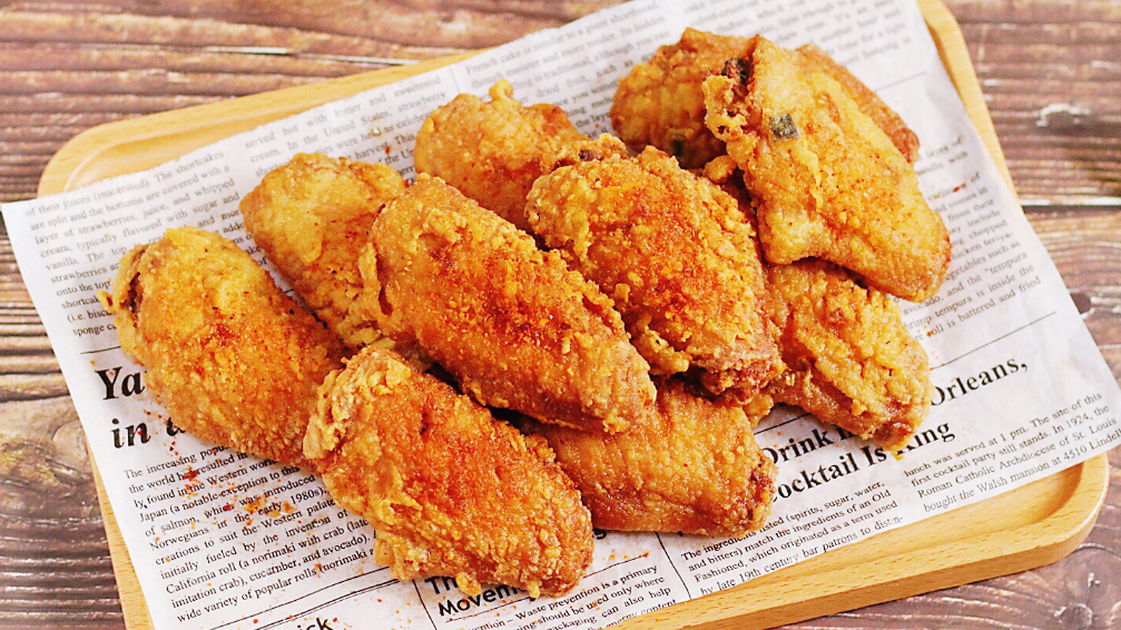 圖片[1]-【蒜香雞翅】做法步驟圖 比點外賣好吃太多 簡單易上手-起舞食譜網