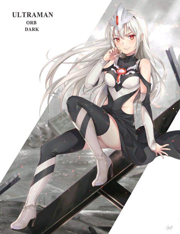 五个邪恶的奥特曼变为小姐姐后,我要投黑暗欧布和贝利亚一票