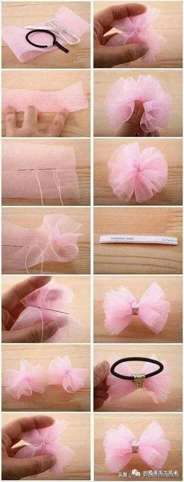 手工发夹制作教程，如何制作手工发夹（DIY手工制作）