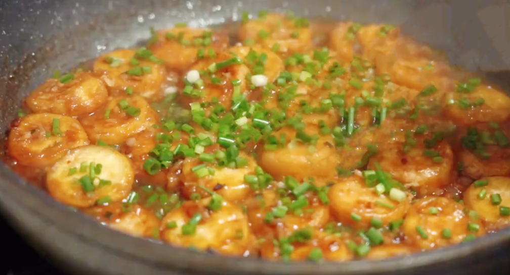 圖片[5]-【香煎雞蛋豆腐】做法步驟圖 軟嫩鮮香好吃又下飯 孩子愛吃-起舞食譜網