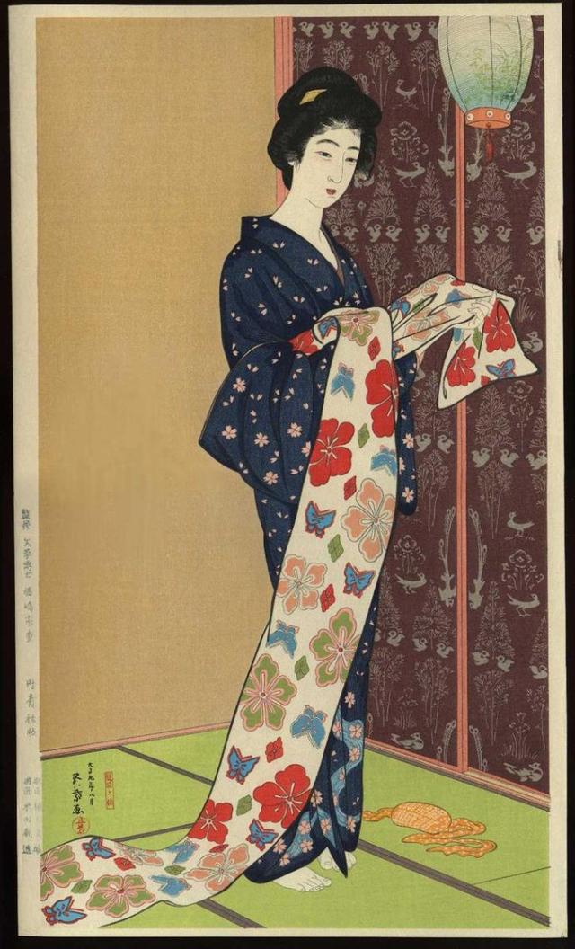 色气满满是什么意思，气息是什么意思（一抹色气：浮世绘中美人）