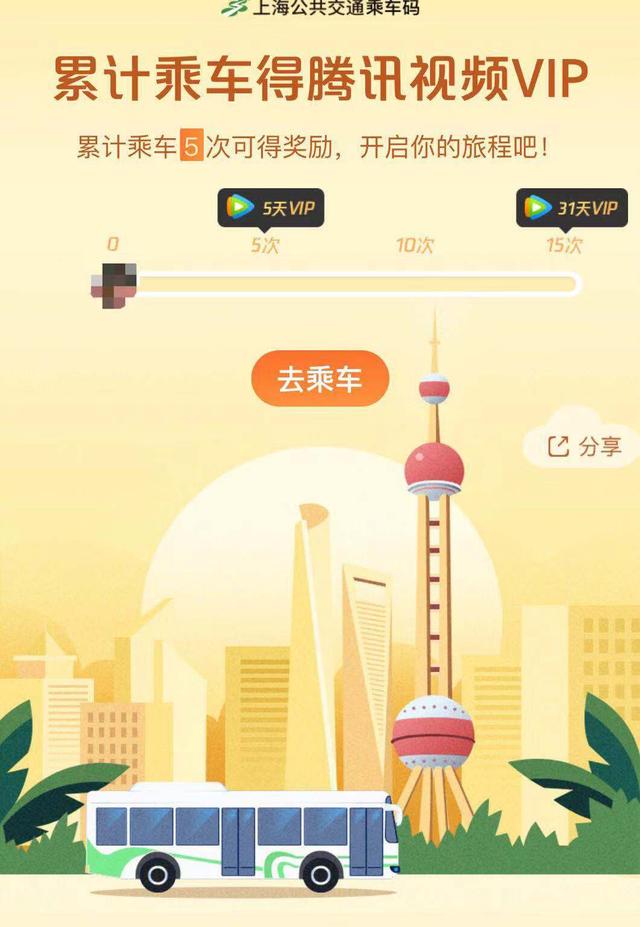 手机腾讯vip的扫一扫在哪里，手机腾讯会员扫码在哪（扫码乘车领取免费腾讯视频VIP会员）