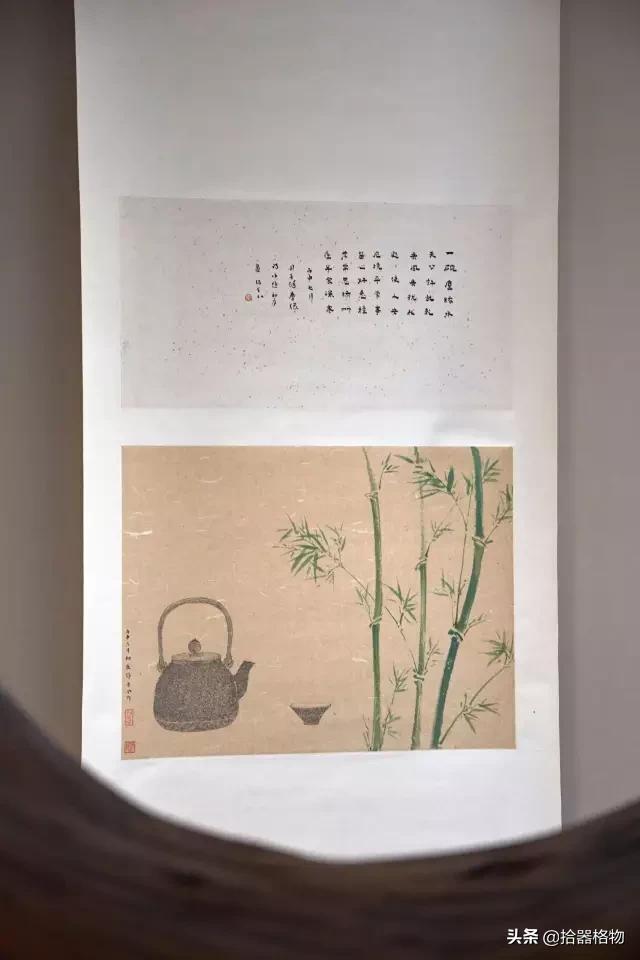 茶室应该挂什么字画好，茶室适合挂什么字画（茶室之美，挂上一幅画也得讲究）