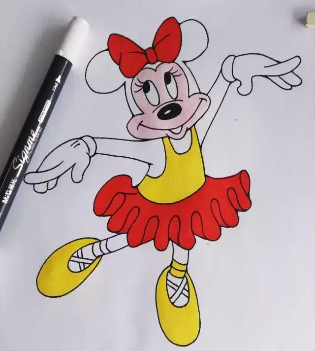 大耳朵图图简笔画，简笔画大耳朵图图简单画法（迪斯尼经典动画之米奇、米老鼠最简单的画法）