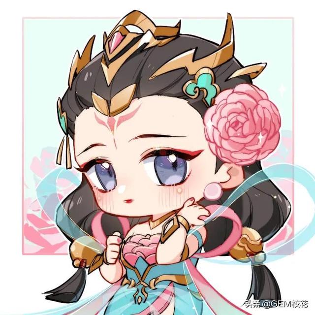 王者荣耀卡通头像，王者荣耀。高清（王者荣耀微信全英雄头像你get了吗）