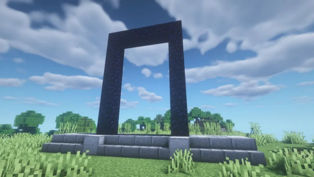 我的世界传送门，我的世界咋做传送门（这样帅气的传送门才符合高玩的身份）