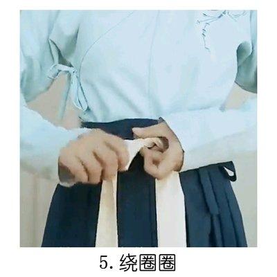 汉服裙子的穿法齐腰，汉服的正确穿法 ， 齐腰汉服