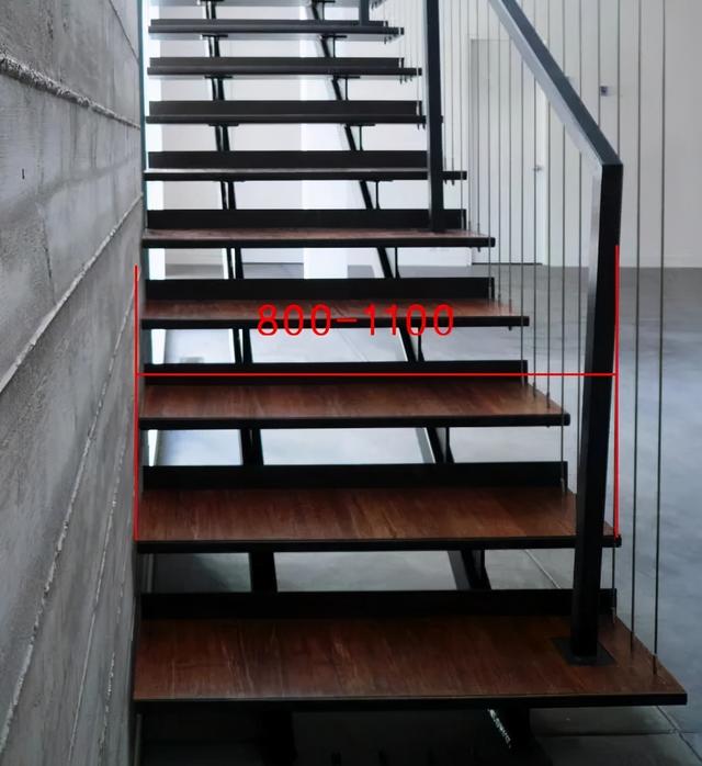 楼梯设计图与尺寸，一楼上二楼拐两次楼梯设计图（尺寸合理才是对空间的极致利用）