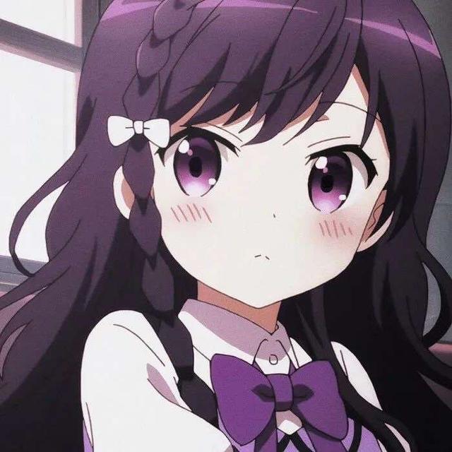 好看的动漫女图片23号牛奶糖(青春美少女动漫头像,女生头像)