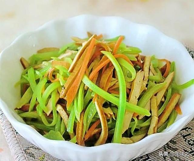 莴笋的12种做法，莴笋做法大全（此菜清淡爽口营养丰富）