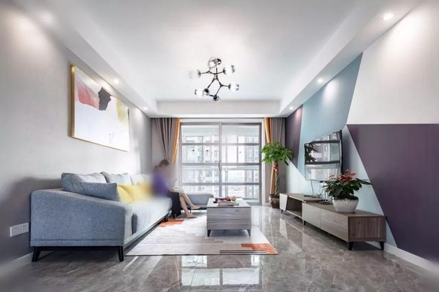 如何选择墙面漆颜色，一面墙刷多种颜色