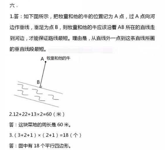 平行四边形有多少条高呢，平行四边形有几条高（人教版四年级上册数学《第五单元》知识点整理）