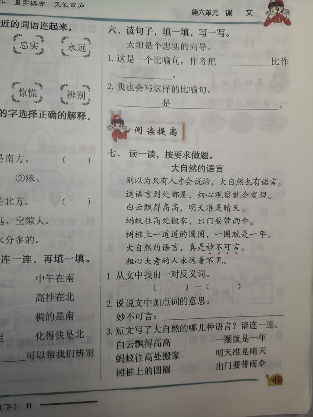 天然的指南针还有哪些可以辨别方向，天然的指南针有哪些（学好17课《要是你在野外迷了路》）