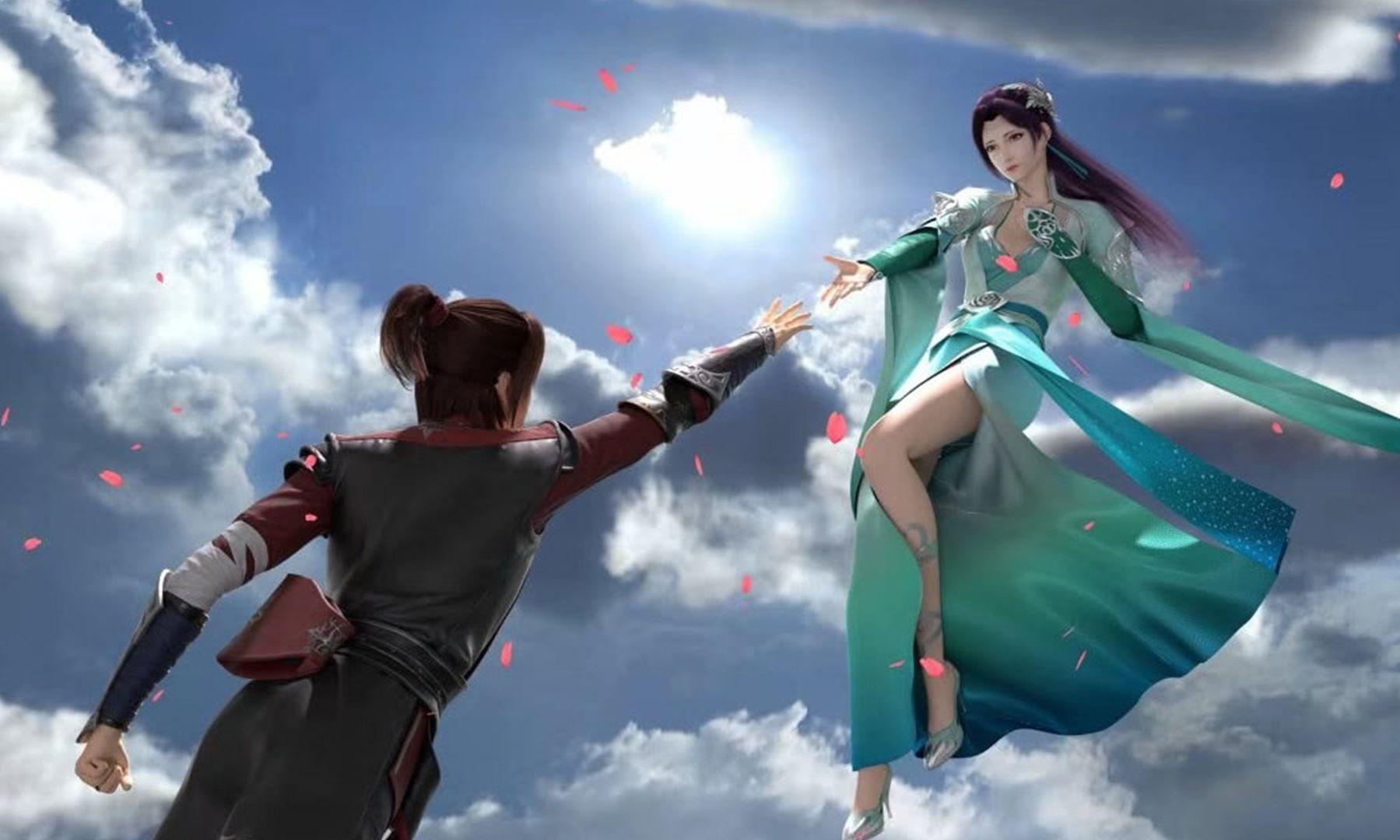 斗破苍穹是小说改编成的动漫.