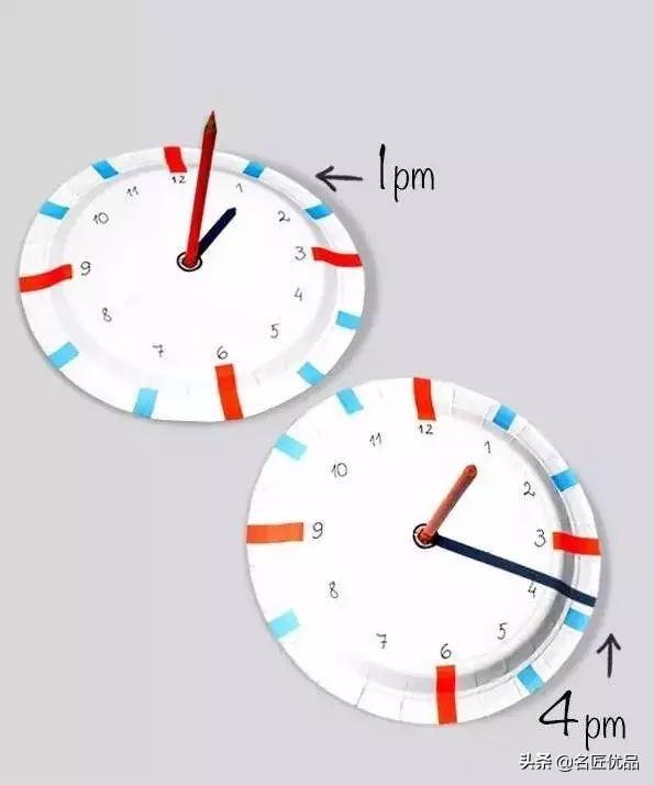 如何做手工钟表，如何做手工钟表制作（幼儿园玩教具手工时钟）
