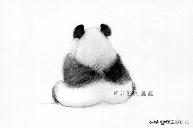 怎样画动物：怎样画熊猫，怎样画动物（手绘国宝大熊猫）