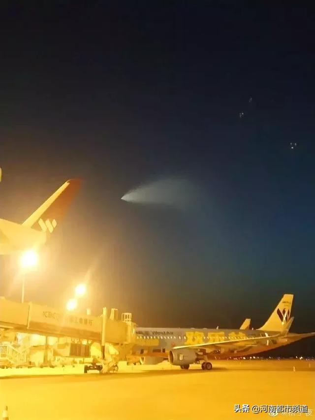 河北目击外星人事件，全国多地网友目击空中不明飞行物