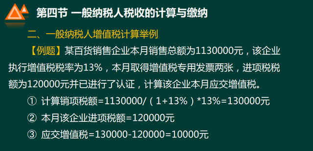 13个点的税额怎么计算，税点13个点怎么算（增值税、消费税、企业所得税、计算方法等收藏）