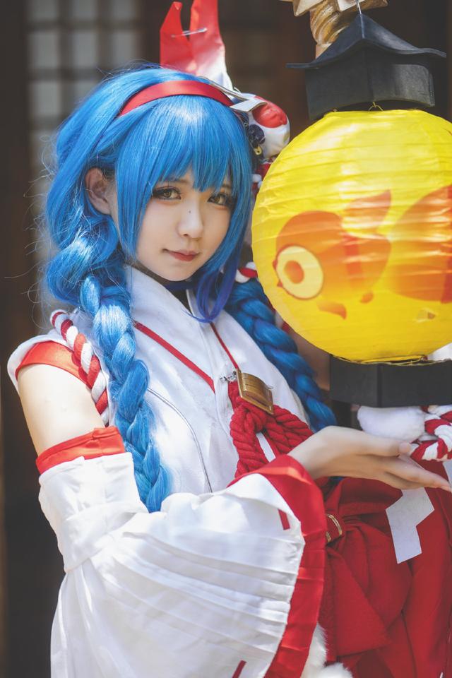 王者大乔动漫图片，大乔的动漫图片（三组不错的国产游戏《王者荣耀》角色“大乔”COSPLAY作品欣赏）