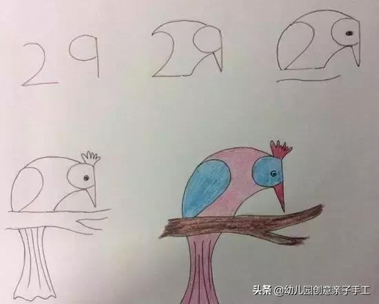 用数字画小动物，数字画老鼠（寥寥几笔画出这些可爱的动物）