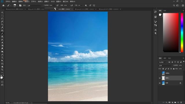 ps黑白快捷键，PS怎么快速把图片变成黑白色（3种方法制作云雾效果）