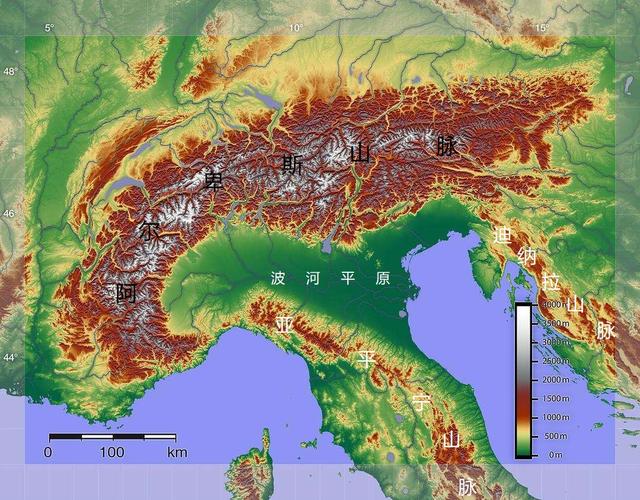 世界各大洲的地形地势特征,世界各大洲的地形地势特征及成因(欧洲地形