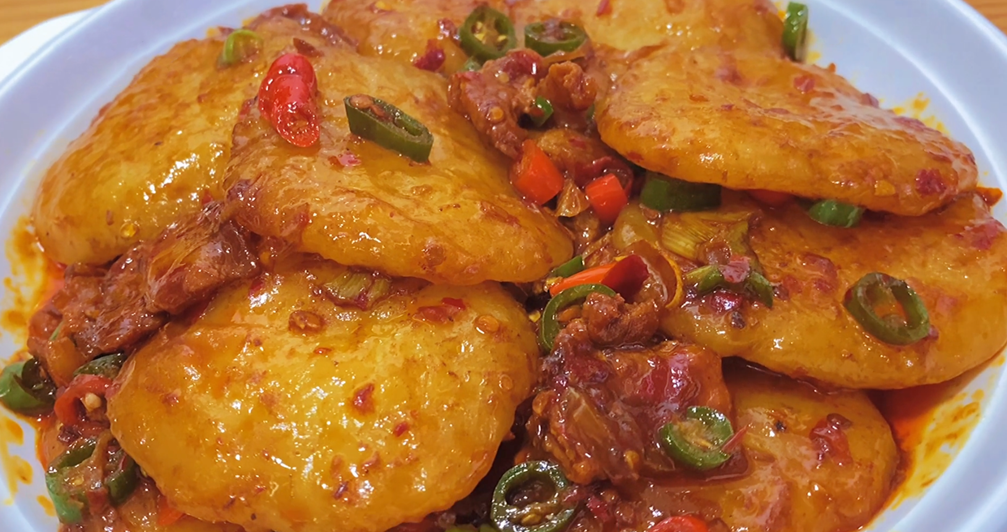 【香辣萝卜饼】做法步骤图 好吃又下饭 比吃肉过瘾-起舞食谱网