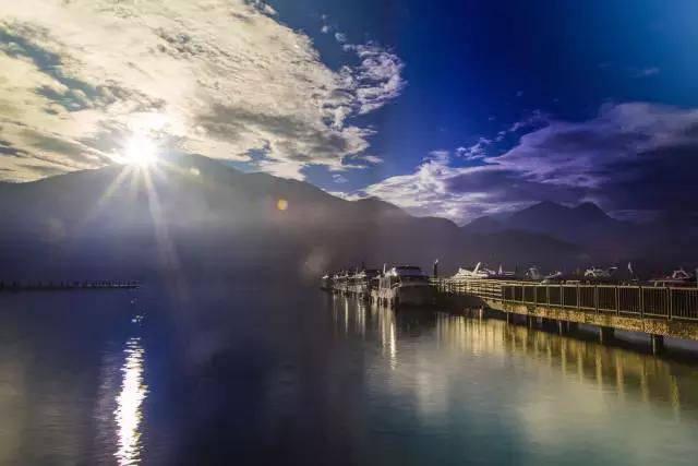 日月潭图片全景，日月潭攻略（南北形合日月潭）