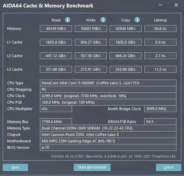 科赋BOLT XR DDR4-3600内存评测：低调外表下的超频神器