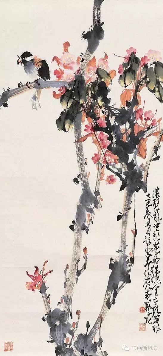 花鸟草虫大全，赵少昂花鸟草虫精选66幅