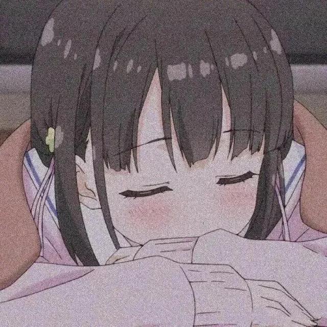 悲伤的图片动漫，动漫唯美伤感图片微信（丧系动漫女生头像）