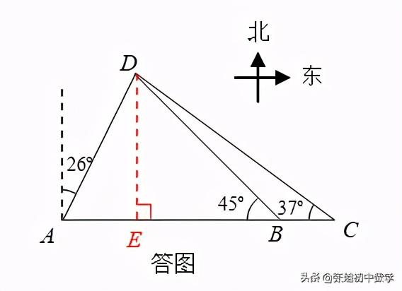 物理cos37度等于多少，cos37度怎么算（2020年南京中考数学第23题特色评讲）