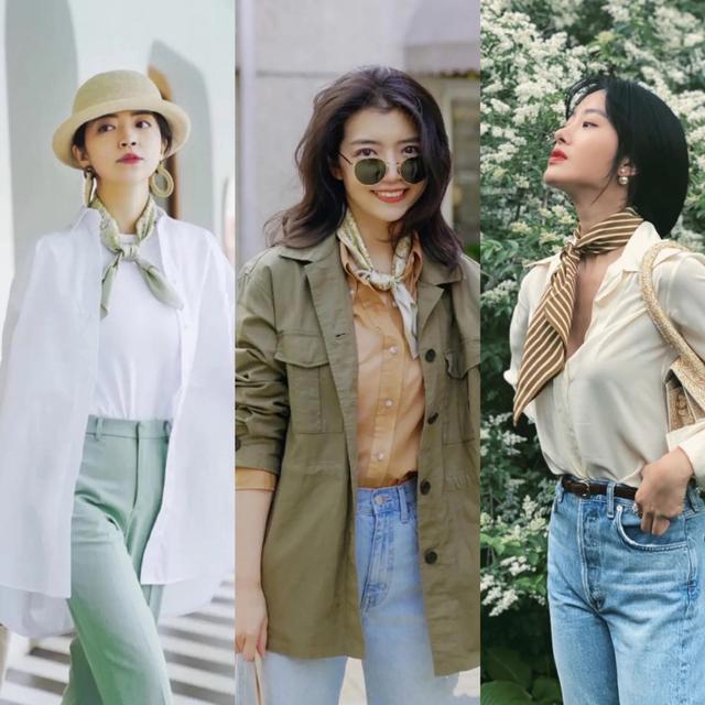 二环丝巾扣的用法，两环丝巾扣的系法图解（懂得用配饰锦上添花）