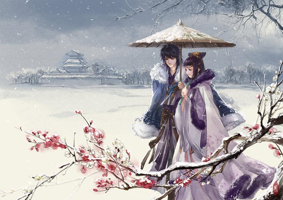 一生只愛一人的古風句子（一生為一人的愛情短句）