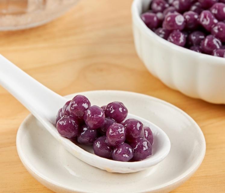 圖片[2]-【芋泥啵啵奶茶】做法步驟圖  奶香濃郁-起舞食譜網(wǎng)