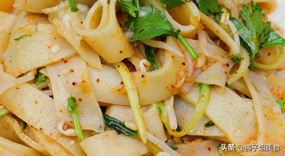 圖片[6]-【面皮】做法步驟圖 2分鐘一張 比涼皮還好吃-起舞食譜網